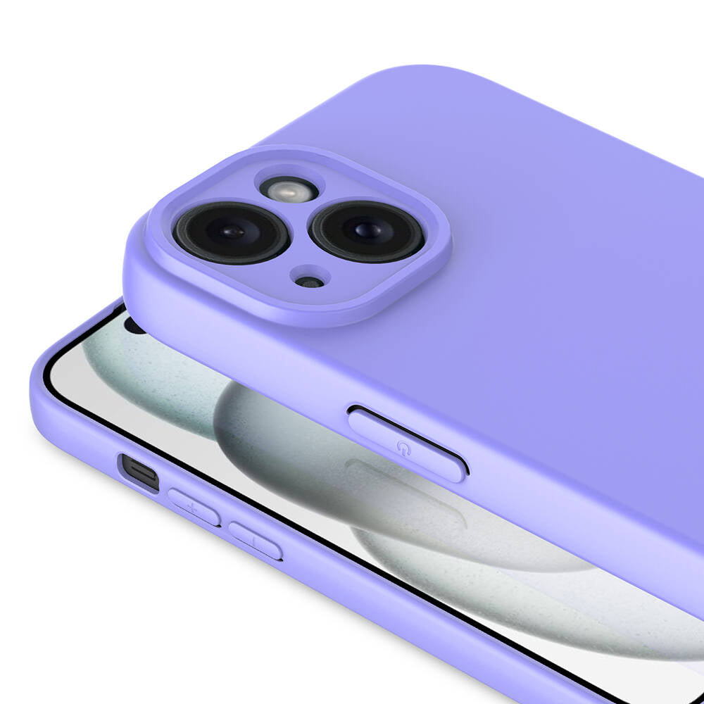 Apple iPhone 15 Plus Kılıf Zore Mara Lansman Kapak Siyah