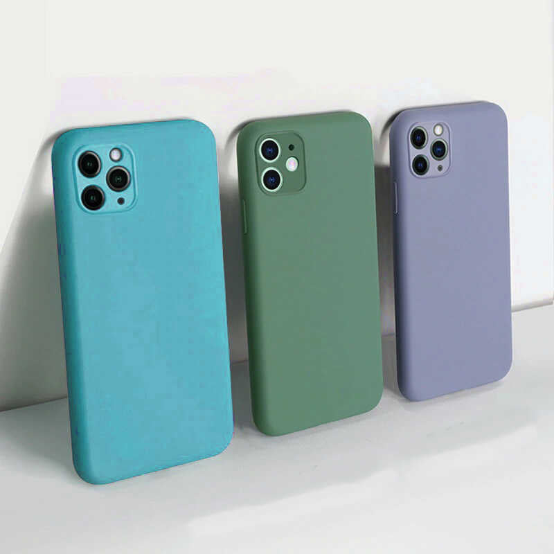 Apple iPhone SE 2020 Kılıf Zore LSR Lansman Kapak Lila