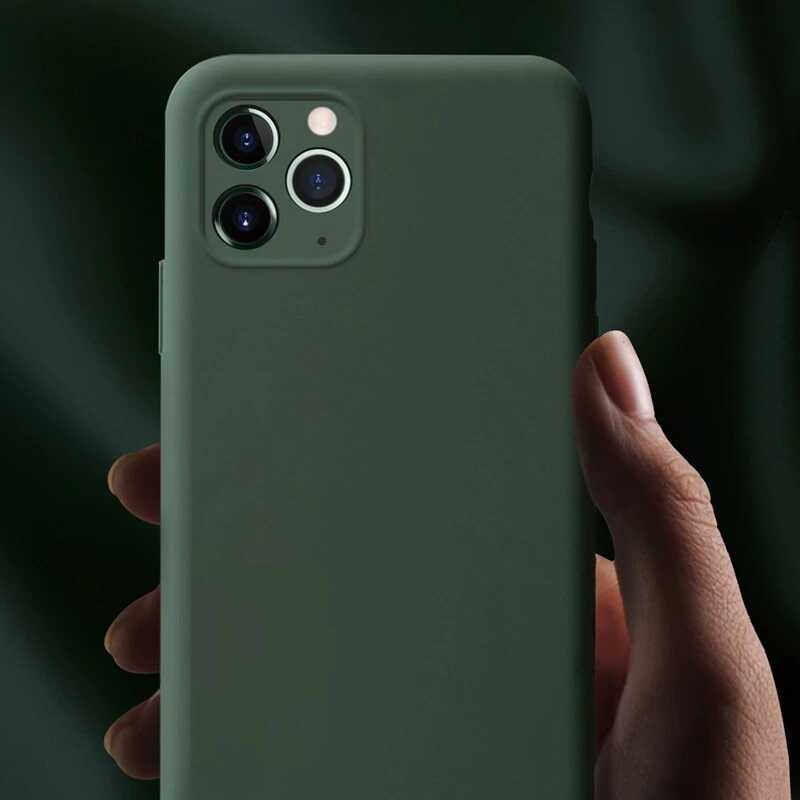 Apple iPhone SE 2020 Kılıf Zore LSR Lansman Kapak Lila