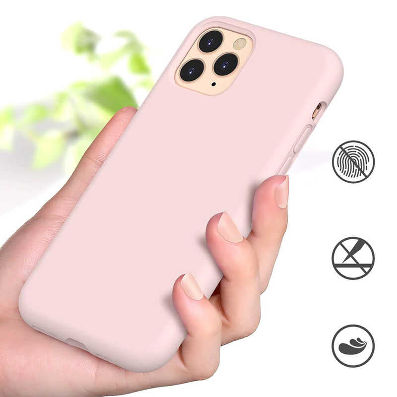 Apple iPhone SE 2020 Kılıf Zore LSR Lansman Kapak Lila