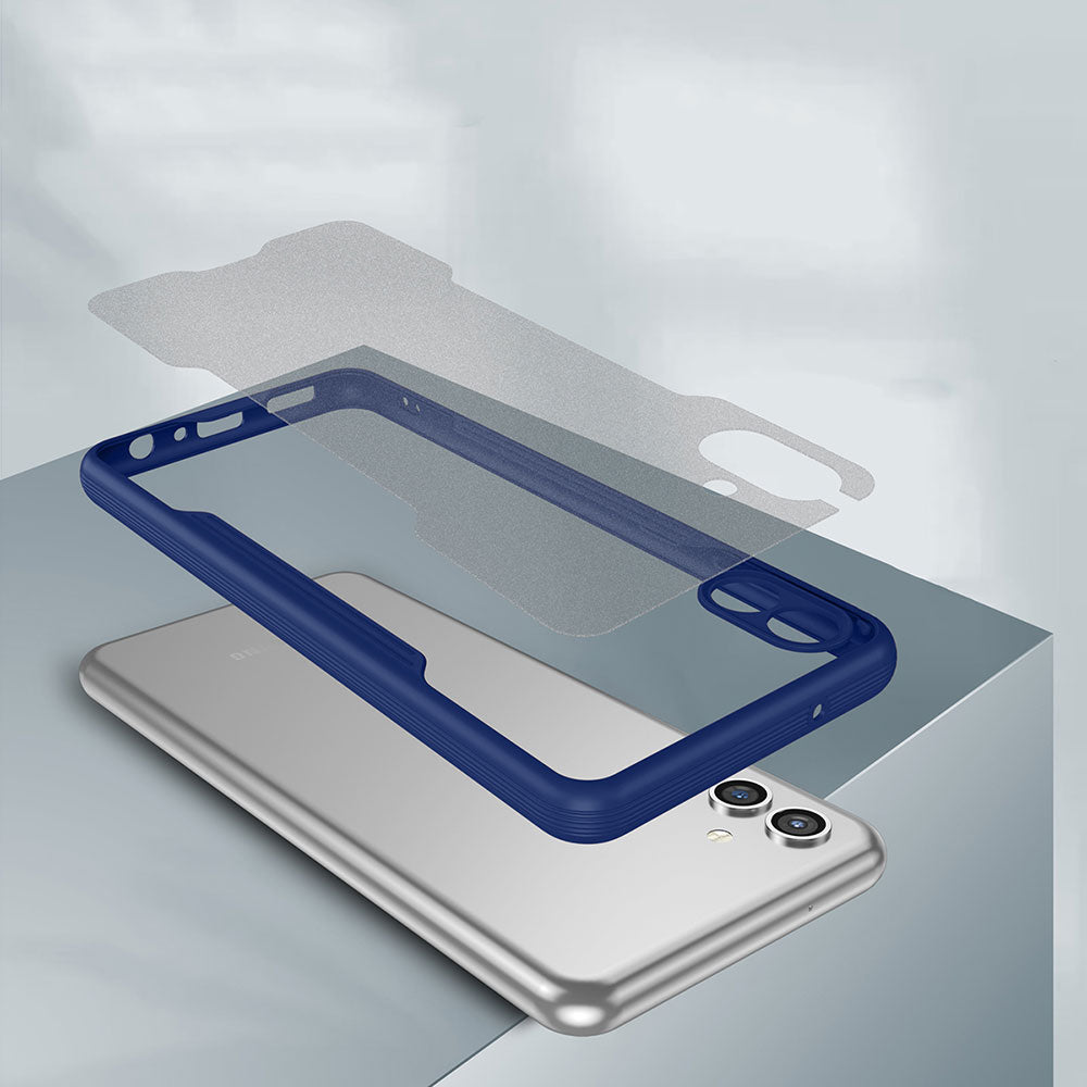Galaxy A04 Kılıf Zore Parfe Kapak Koyu Yeşil