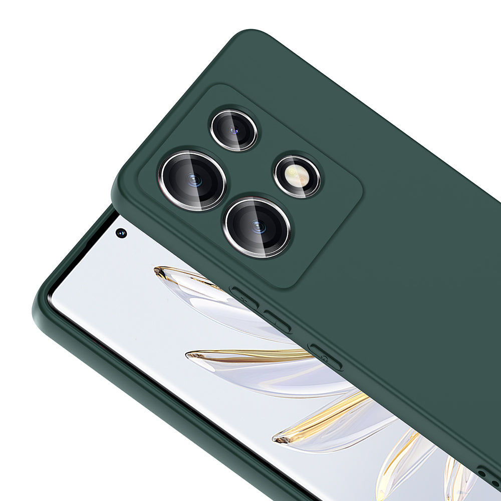 İnfinix Note 30 VIP Kılıf Zore Mara Lansman Kapak Koyu Yeşil