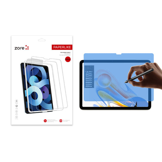 Apple iPad Air 13 2025 M3 Zore Paper-Like Ekran Koruyucu Şeffaf