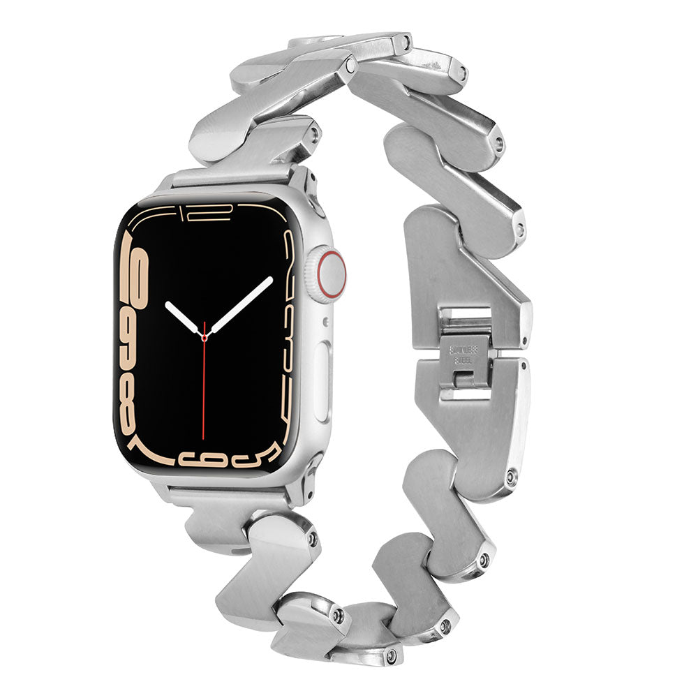 Apple Watch 40mm Kordon KRD-80 Metal Strap Kayış Siyah