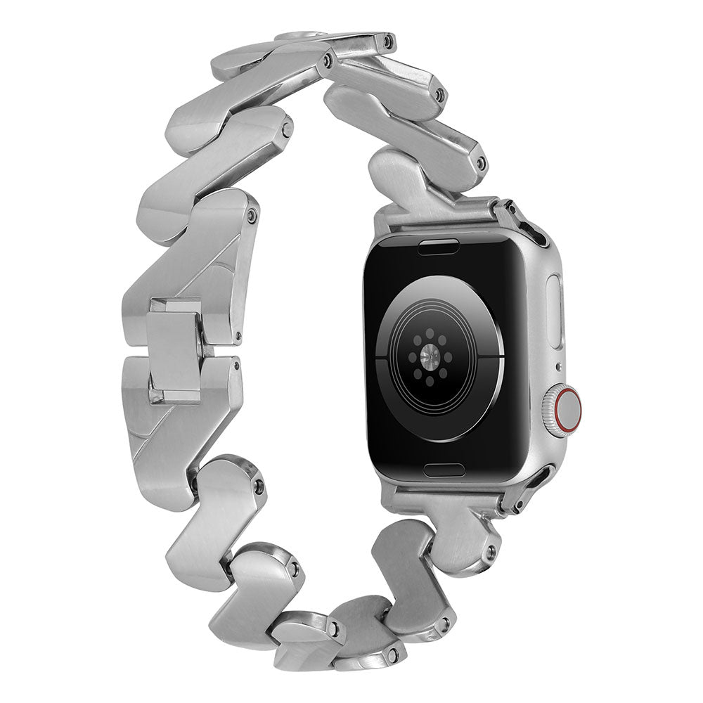 Apple Watch 40mm Kordon KRD-80 Metal Strap Kayış Siyah