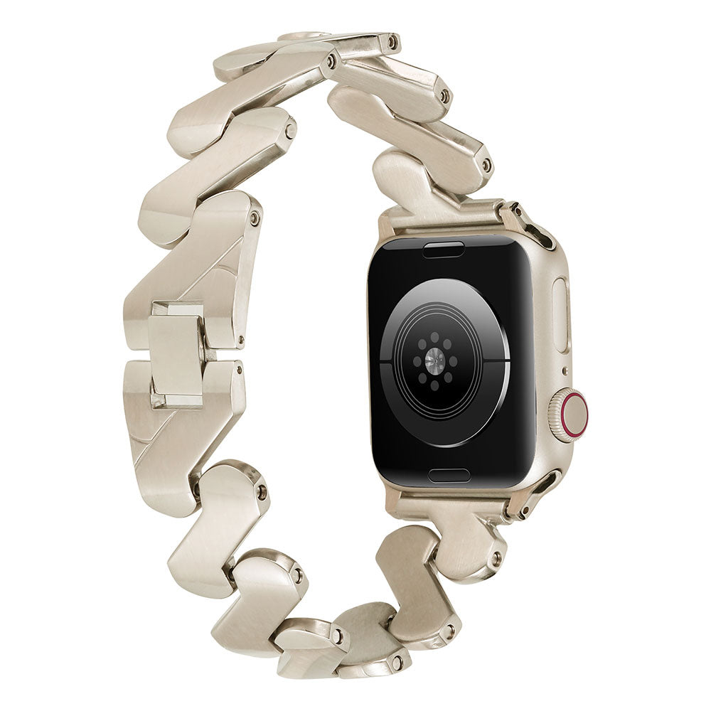 Apple Watch 40mm Kordon KRD-80 Metal Strap Kayış Siyah