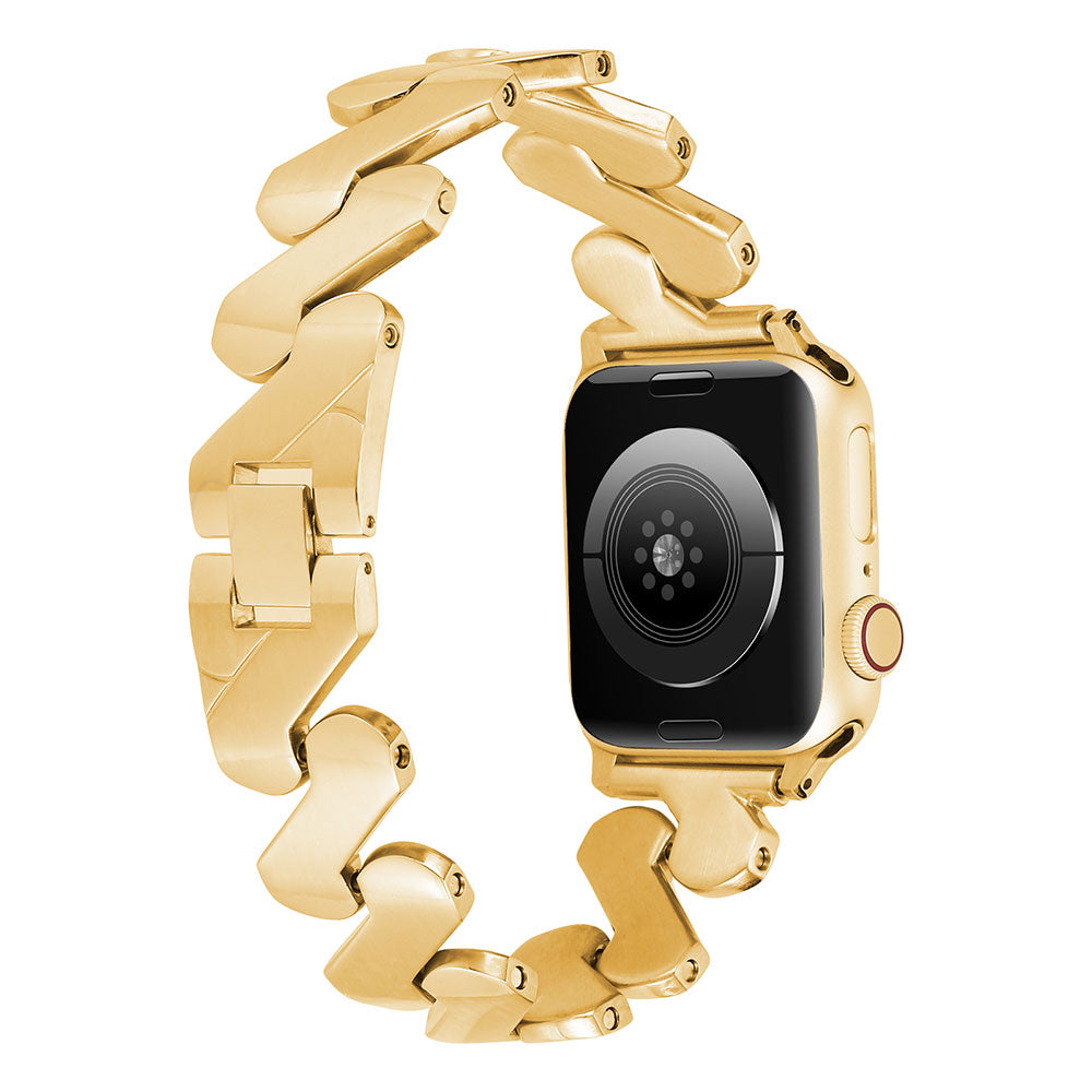 Apple Watch 40mm Kordon KRD-80 Metal Strap Kayış Siyah