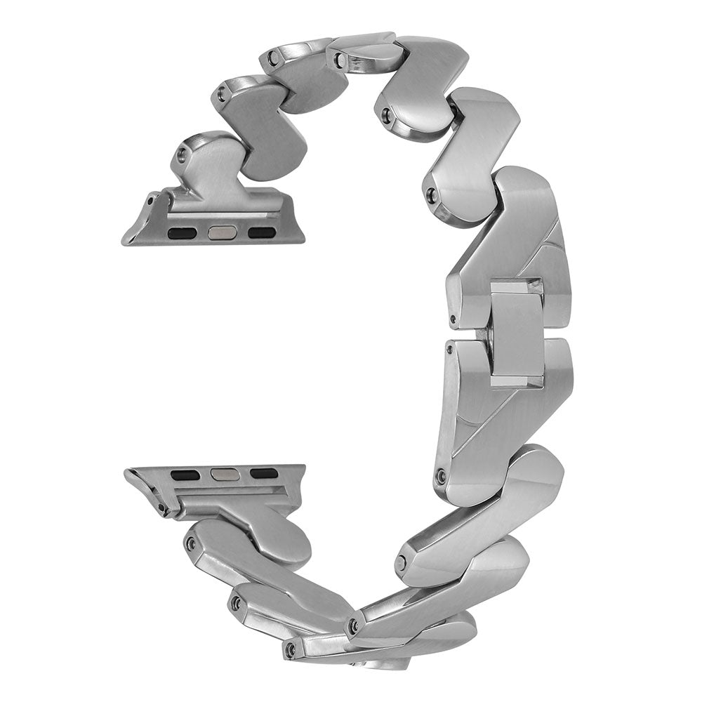 Apple Watch 40mm Kordon KRD-80 Metal Strap Kayış Siyah