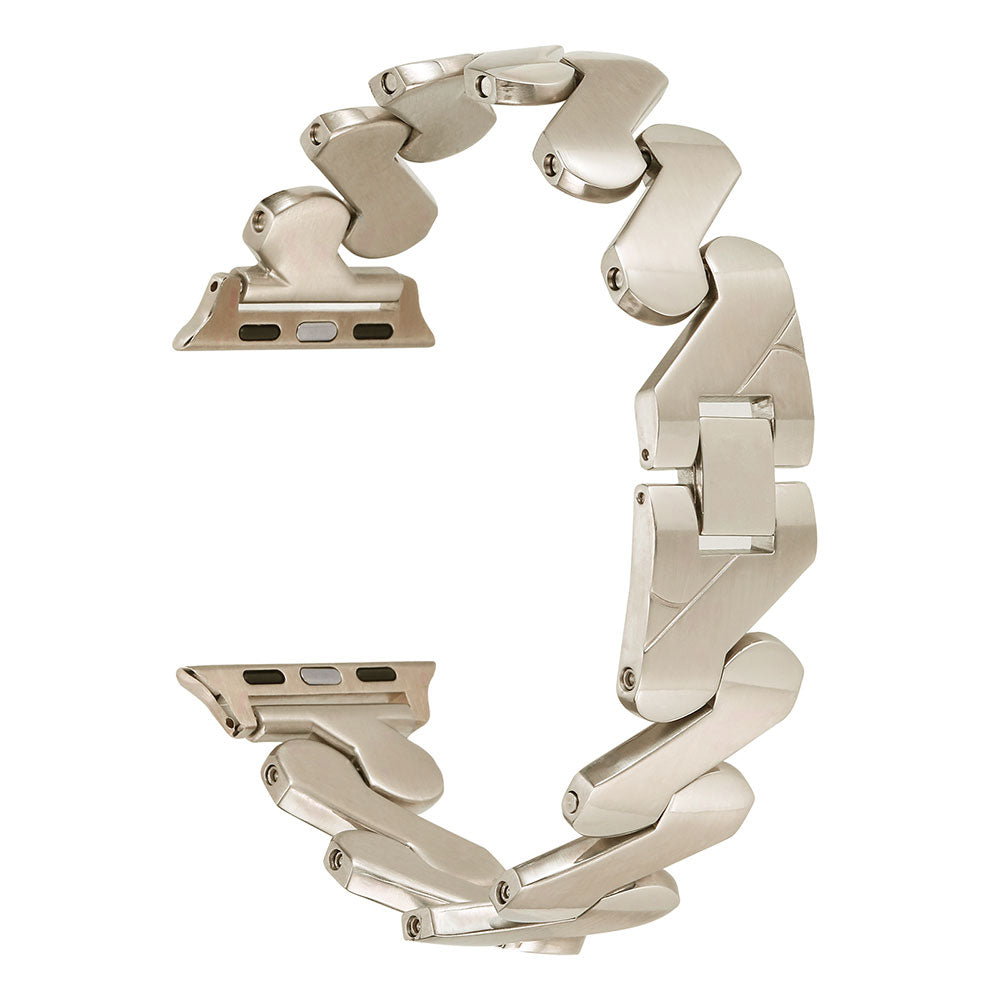 Apple Watch 40mm Kordon KRD-80 Metal Strap Kayış Siyah
