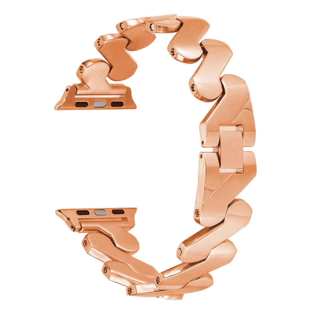 Apple Watch 40mm Kordon KRD-80 Metal Strap Kayış Siyah