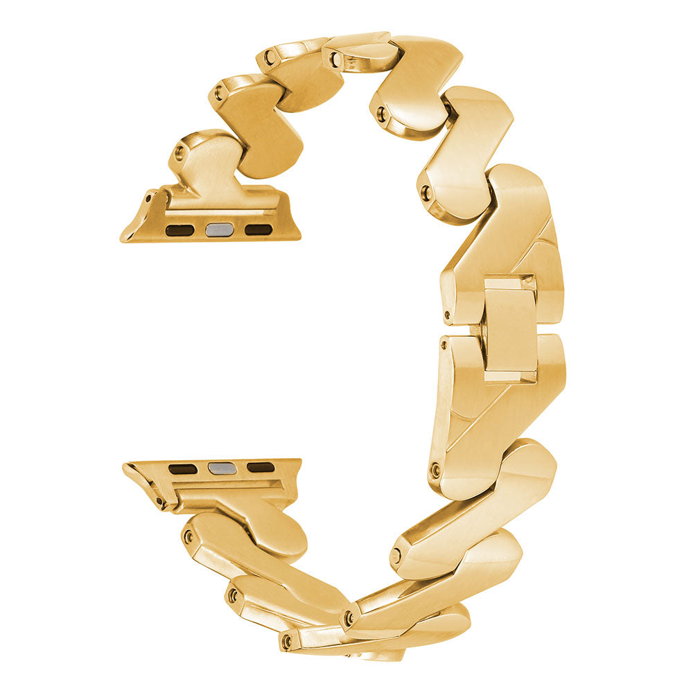 Apple Watch 40mm Kordon KRD-80 Metal Strap Kayış Siyah