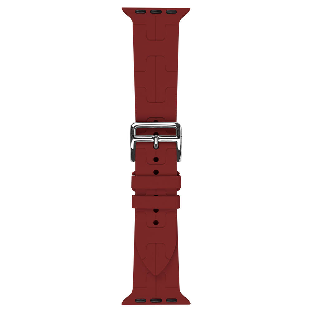 Apple Watch 42mm KRD-92 Silikon Kordon Turuncu