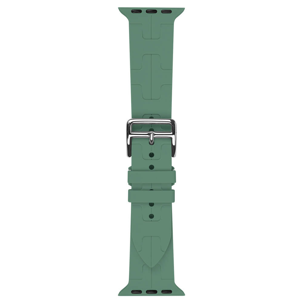 Apple Watch 42mm KRD-92 Silikon Kordon Turuncu