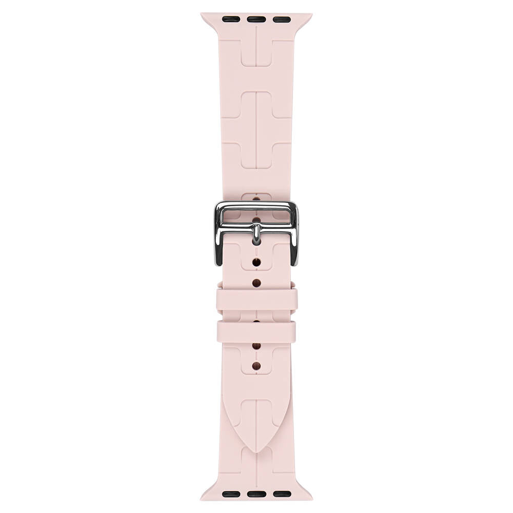 Apple Watch 42mm KRD-92 Silikon Kordon Turuncu