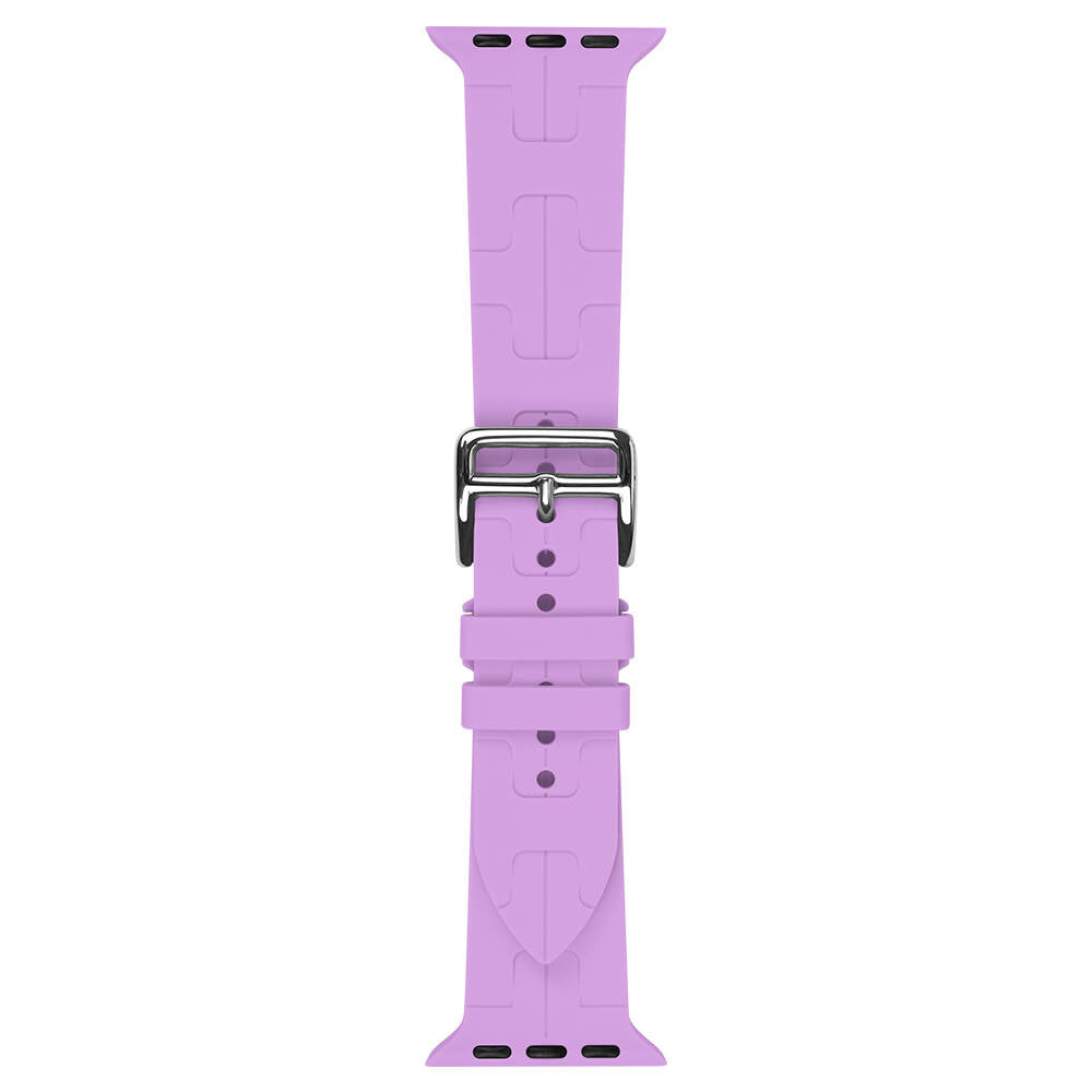 Apple Watch 42mm KRD-92 Silikon Kordon Turuncu