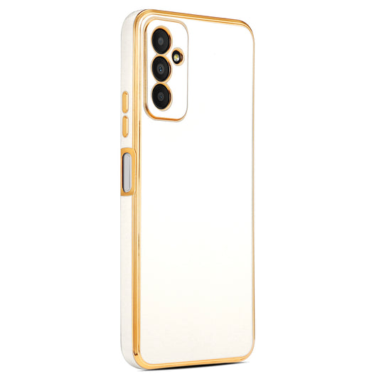 Galaxy M13 Kılıf Zore Bark Kapak Beyaz