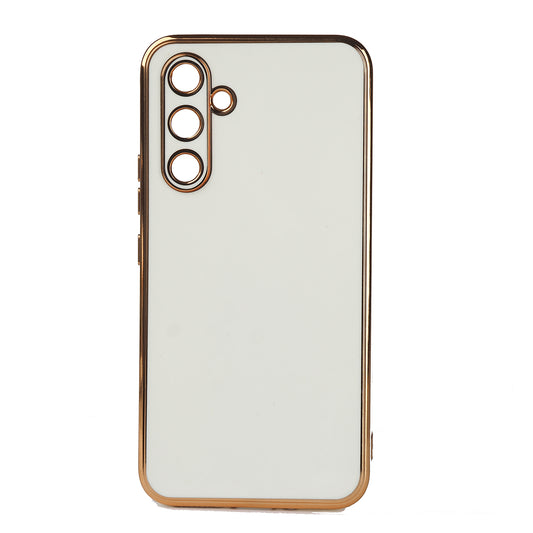 Galaxy M14 Kılıf Zore Bark Kapak Beyaz