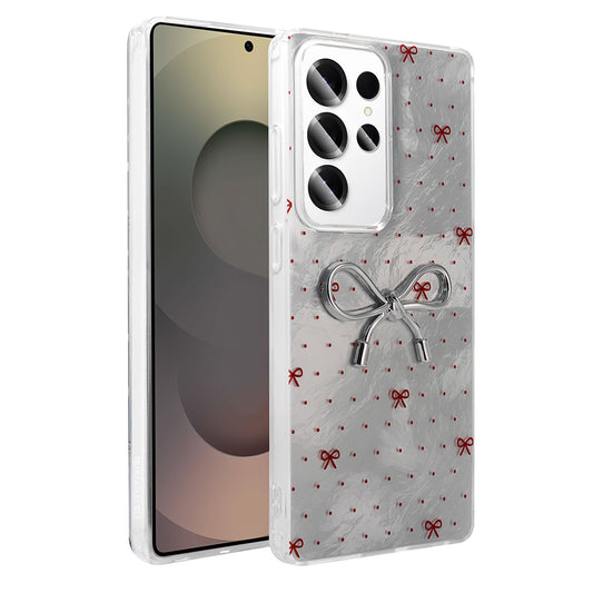 Galaxy S24 Ultra Kılıf Kamera Korumalı Figürlü Zore Ponti Silikon Kapak Açık Mavi