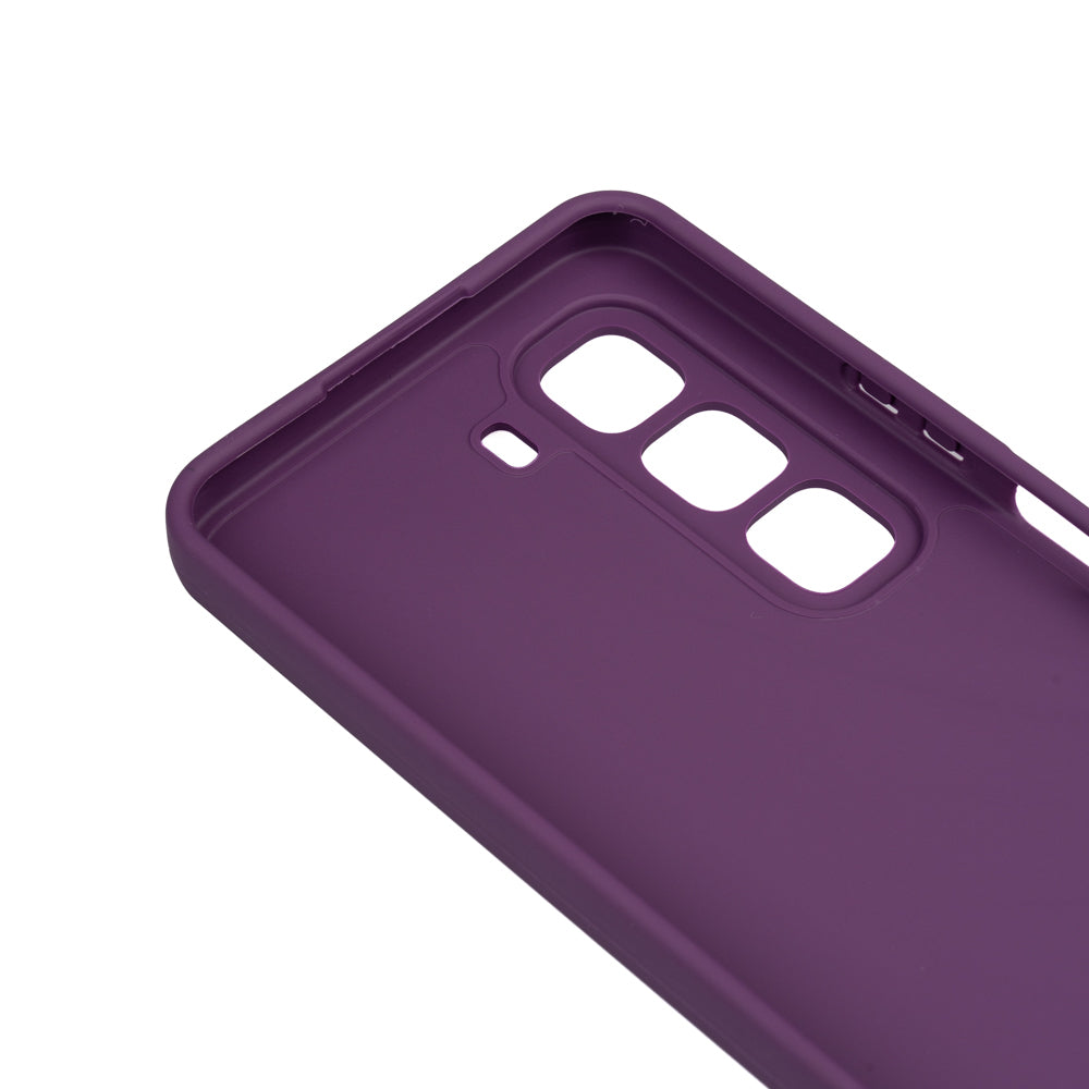 İnfinix Hot 50 4G Kılıf Zore Biye Silikon Lacivert