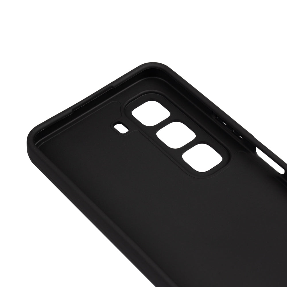 İnfinix Hot 50 4G Kılıf Zore Biye Silikon Lacivert