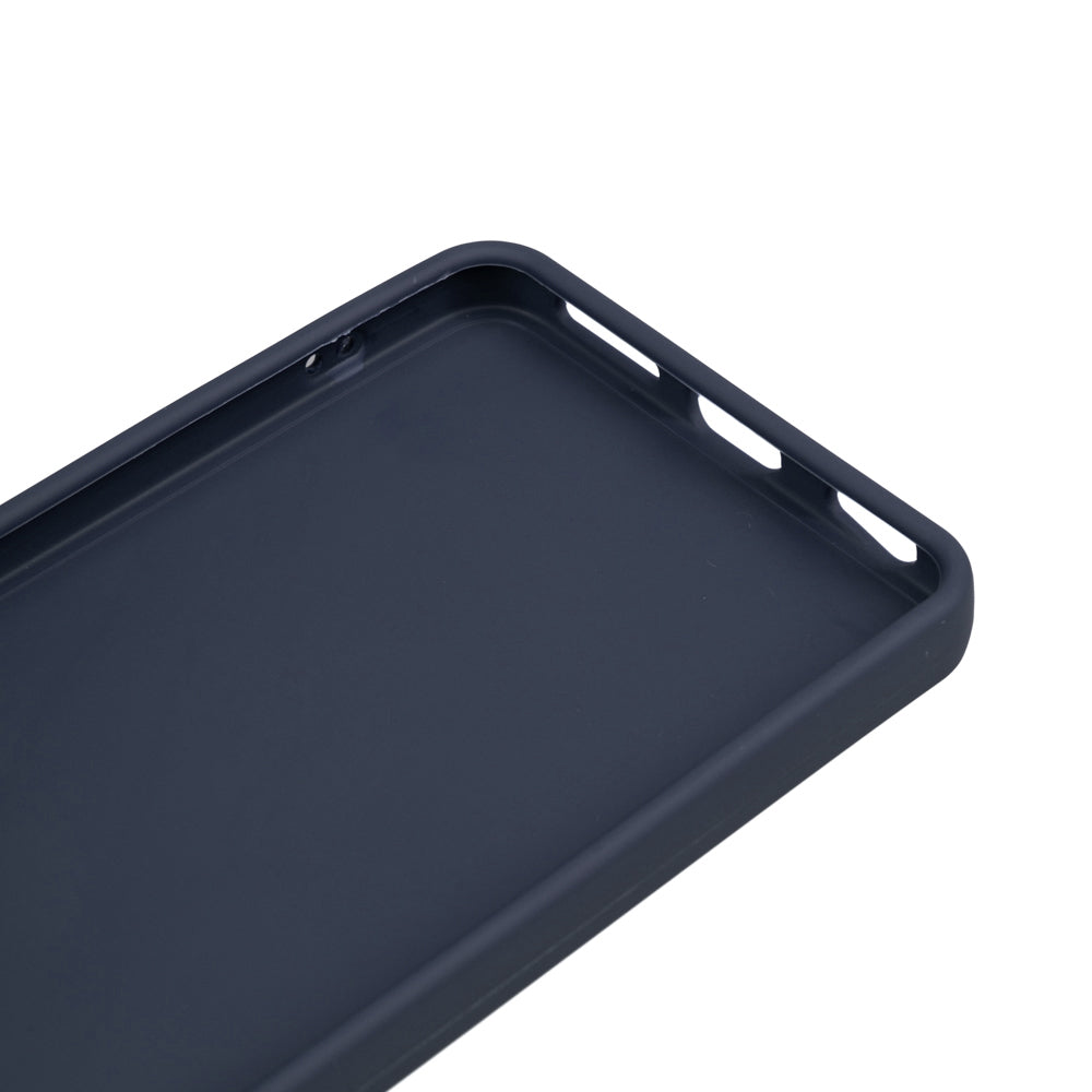 İnfinix Hot 50 4G Kılıf Zore Biye Silikon Lacivert