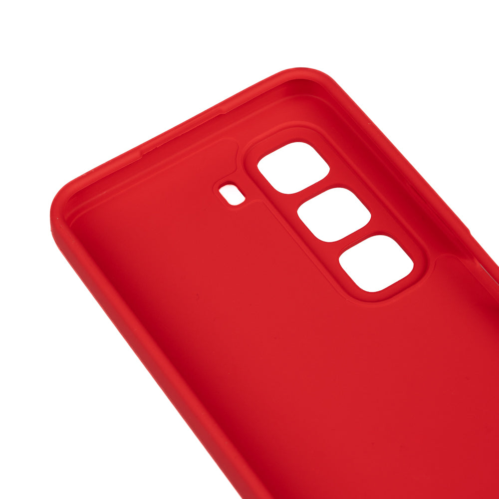 İnfinix Hot 50 4G Kılıf Zore Biye Silikon Mavi