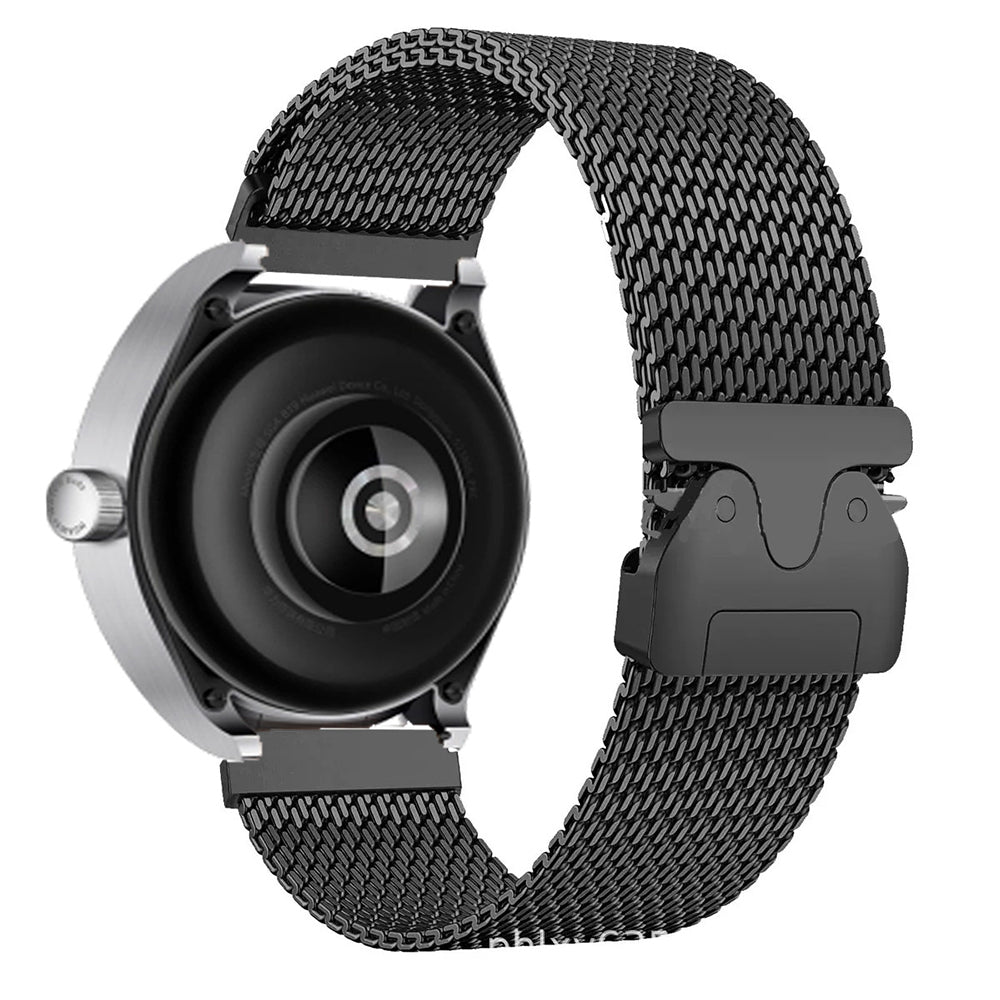 Xiaomi Amazfit GTR 47mm Zore KRD-100 22mm Titanyum Hasır Kordon Titanyum-Gümüş