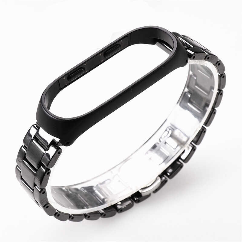 Xiaomi Mi Band 4 KRD-21 Metal Kordon Siyah