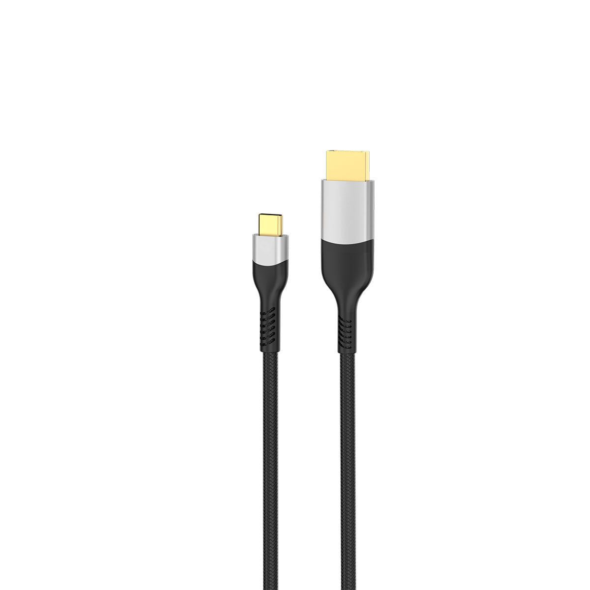 Zore QG08 8K 60 Hz Görüntü Kalitesi Type-C to Display Port Kablo 1.8m Gri