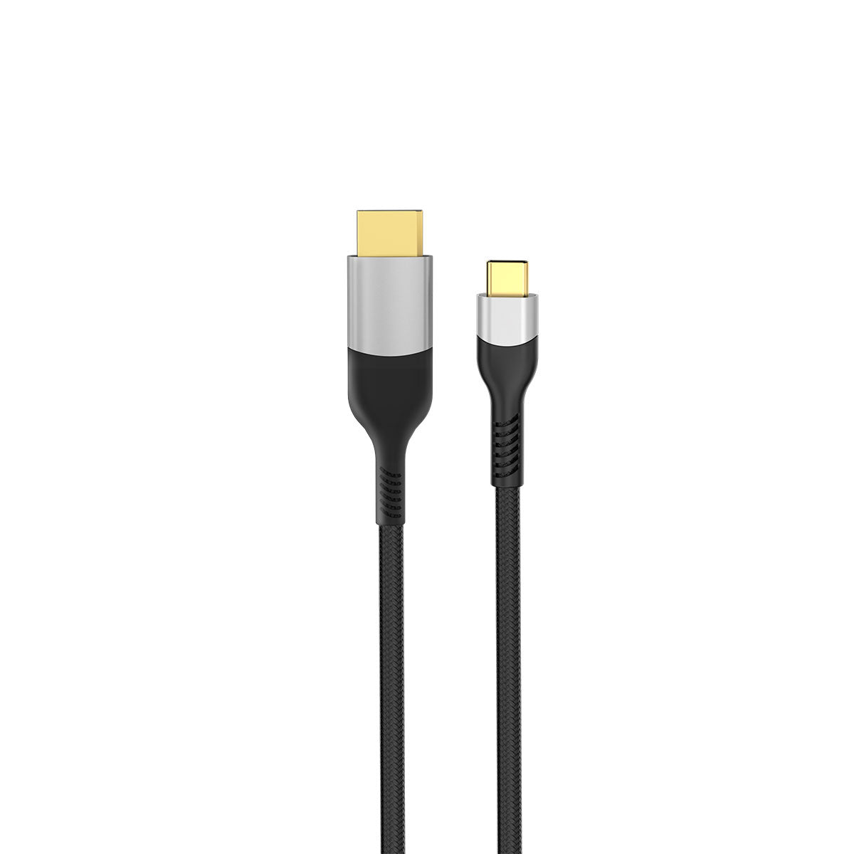 Zore QG08 8K 60 Hz Görüntü Kalitesi Type-C to Display Port Kablo 1.8m Gri